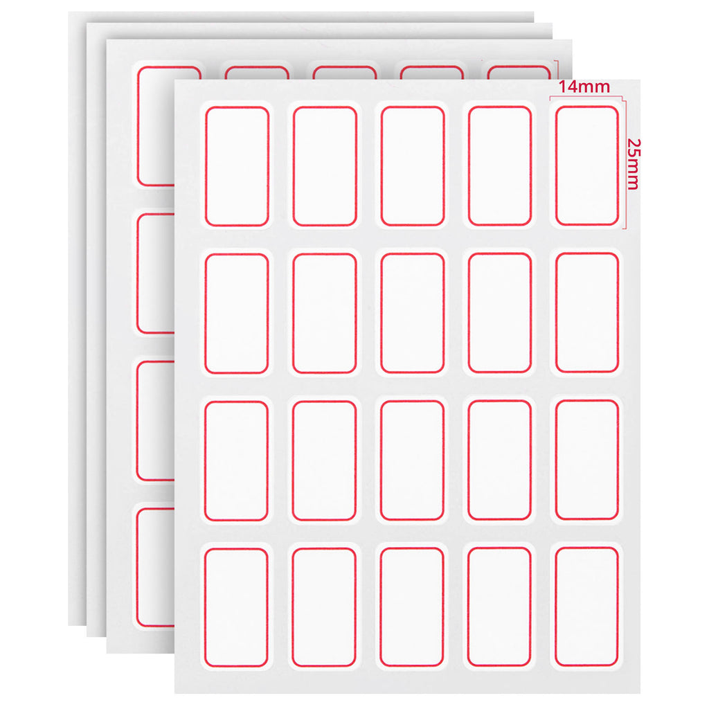 240-pcs Sticker Sheet (14 x 25mm) - Asters Maldives
