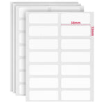 168-pcs Sticker Sheet (13 x 38mm) - Asters Maldives