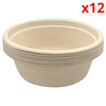 Paper Bowl, 12 PCs (Ø5") - Asters Maldives