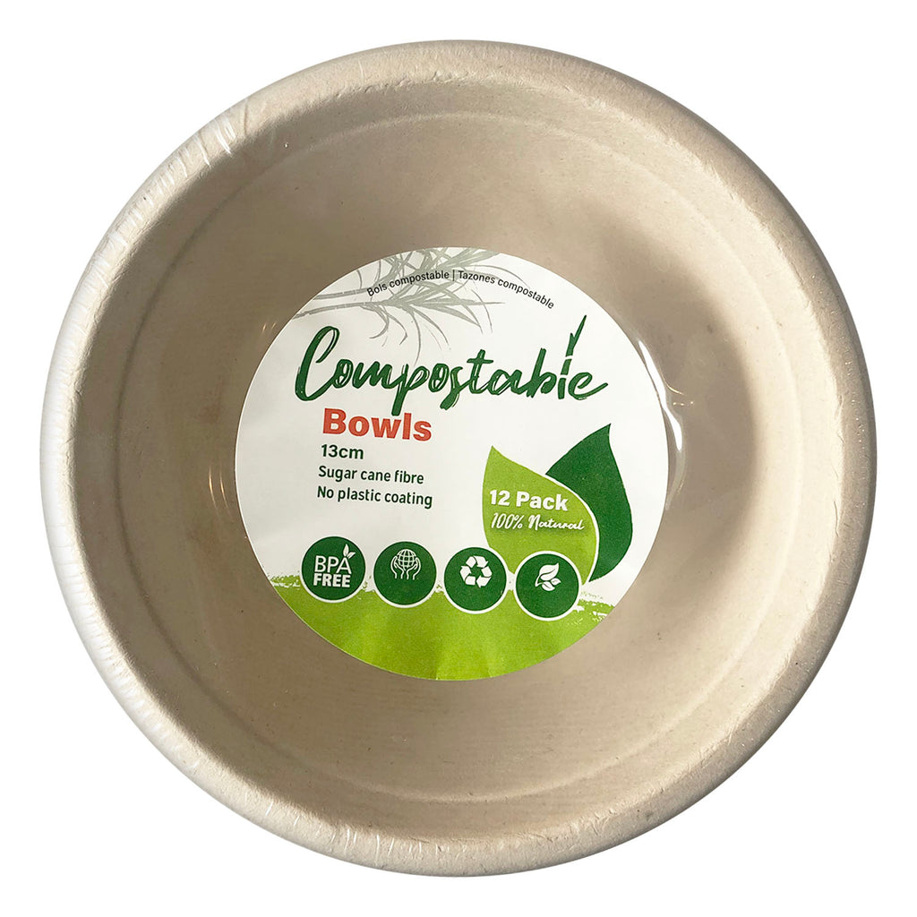 Paper Bowl, 12 PCs (Ø5") - Asters Maldives