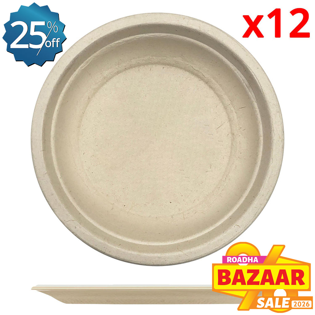 12-pcs Paper Plate (Ø9")