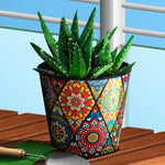 Plant Pot (Ø15 x 14cm) - Asters Maldives