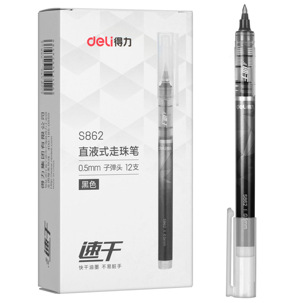 12-pcs Roller Ball Pen (0.5mm) - Asters Maldives