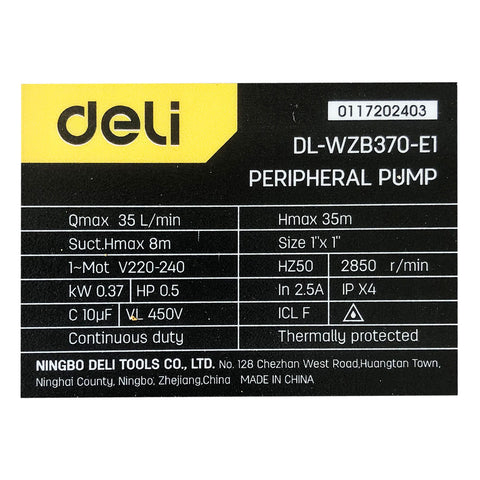 Peripheral Pump - Asters Maldives