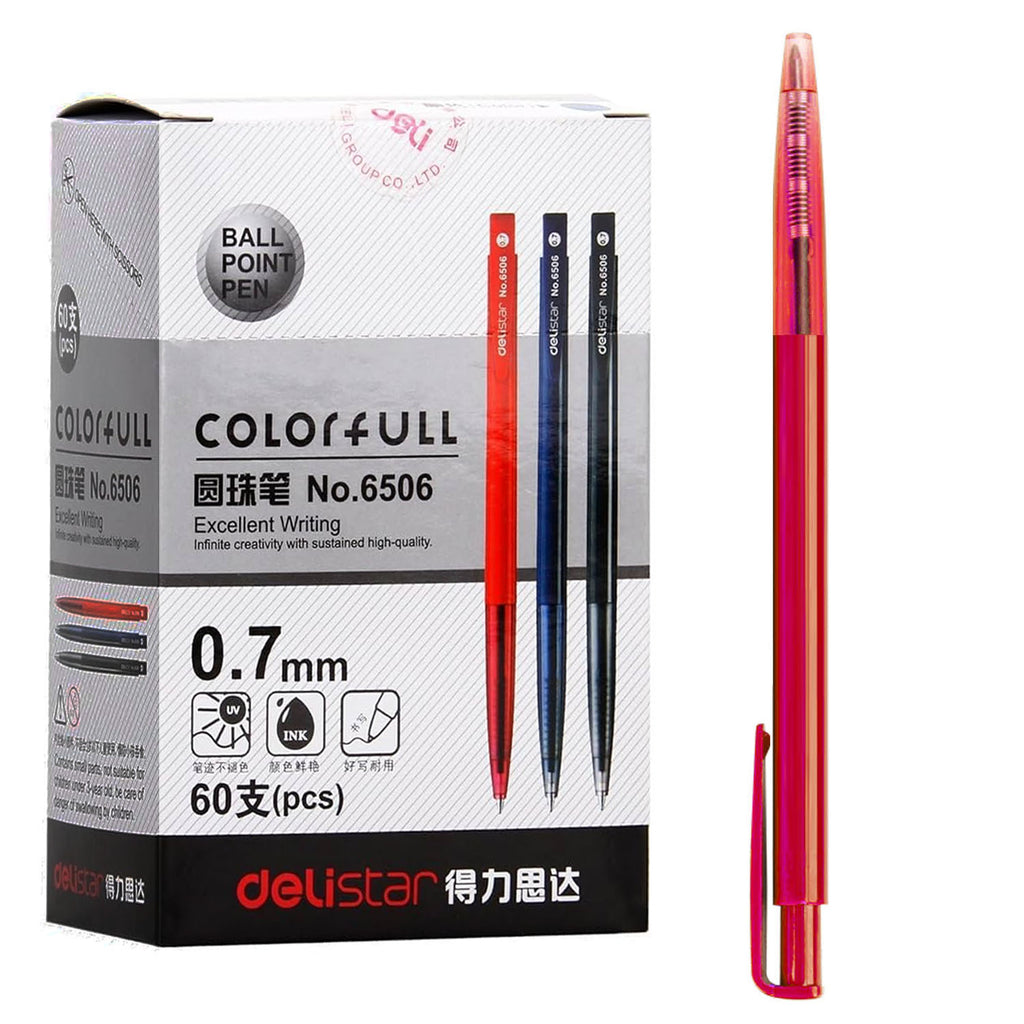60-pcs Ball Point Pen (0.7mm) - Asters Maldives