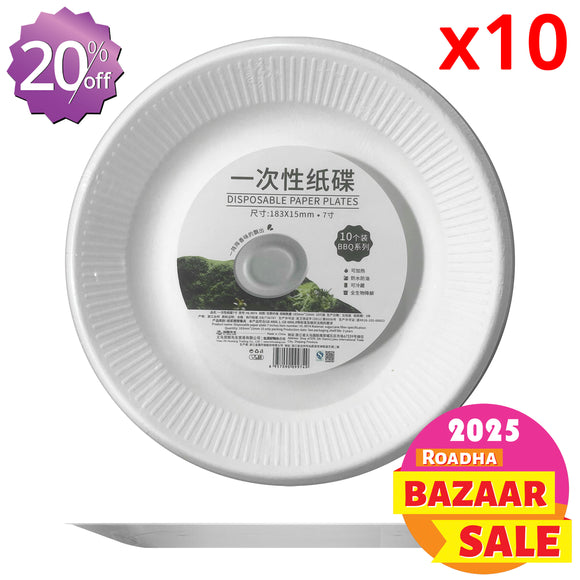 10-pcs Paper Plate (7