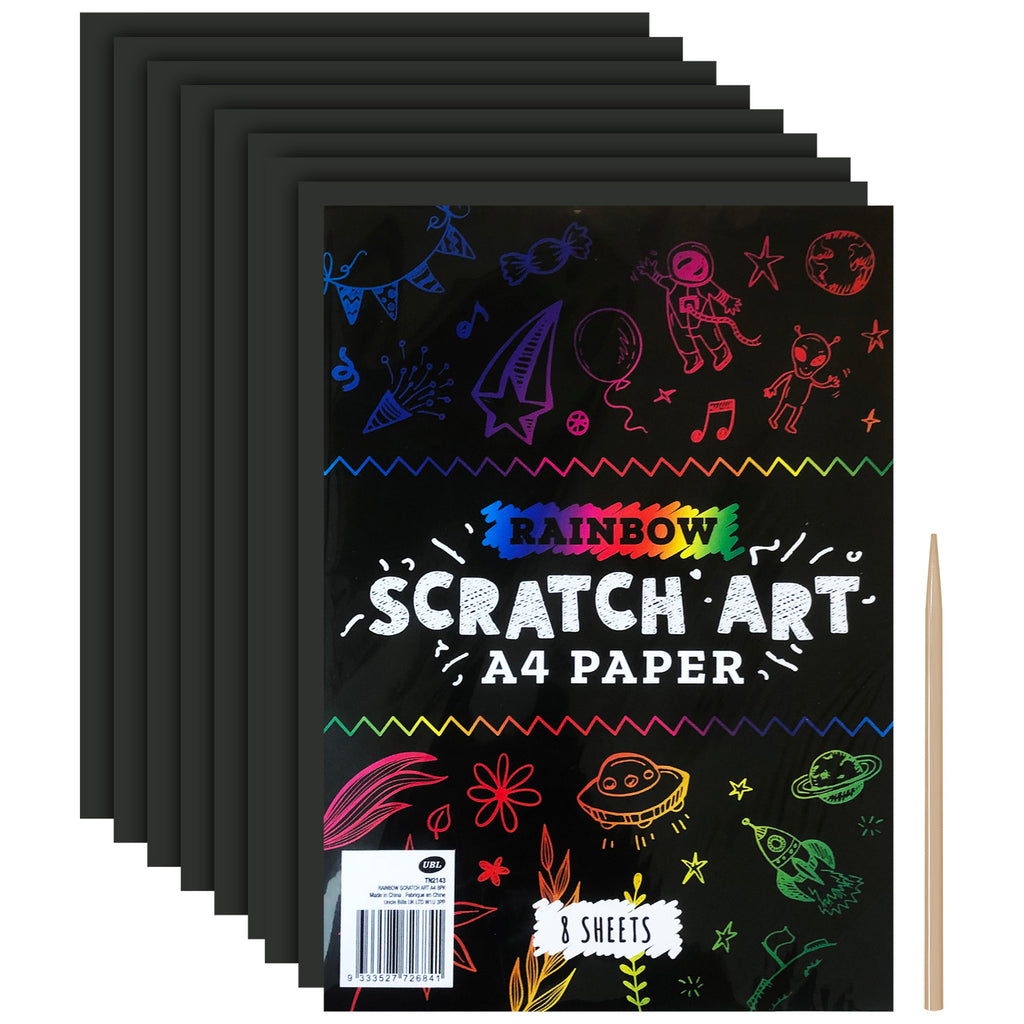 8-pcs Scratch Paper (A4) - Asters Maldives