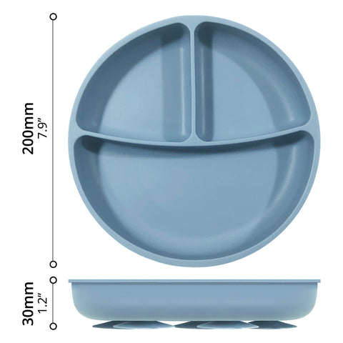 Dessert Plate with Suction (Ø8") - Asters Maldives