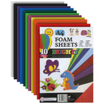 10-pcs Foam Sheets (A4) - Asters Maldives