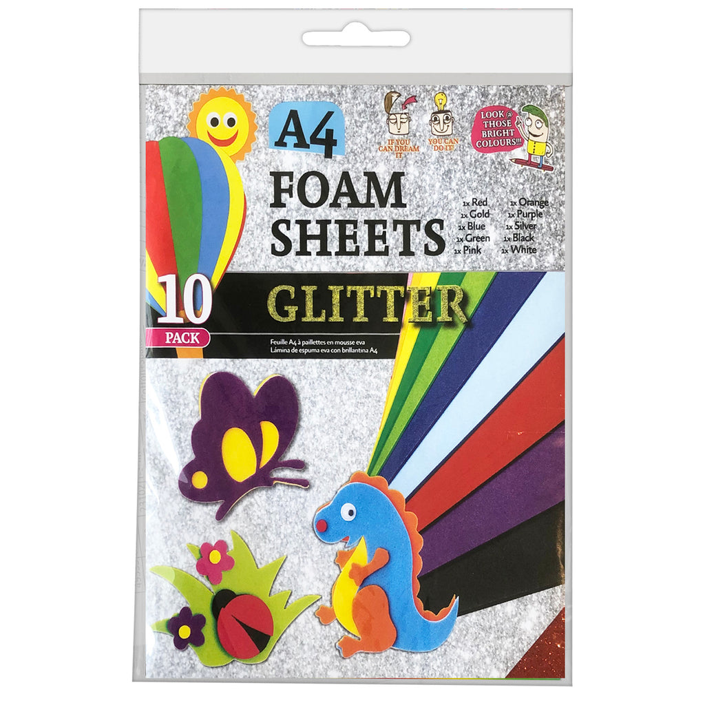 10-pcs Foam Sheets (A4) - Asters Maldives