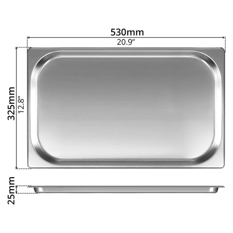 Baking Pan (GN 1/1) - Asters Maldives