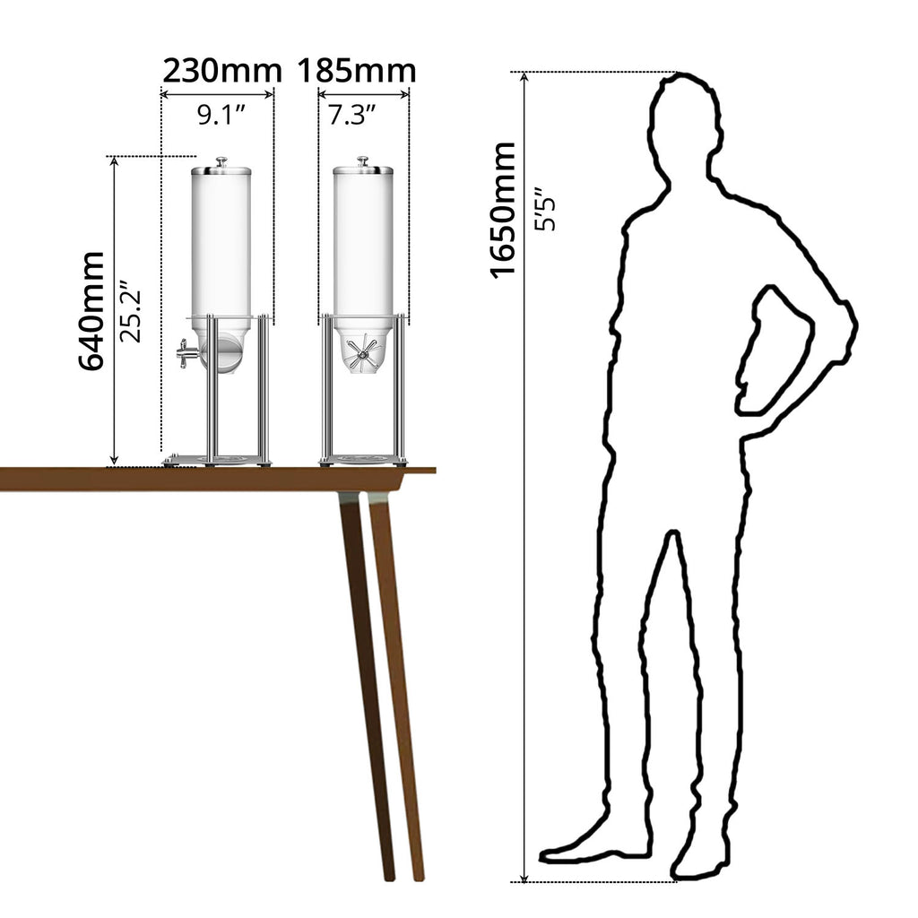Cereal Dispenser (3.5L) - Asters Maldives