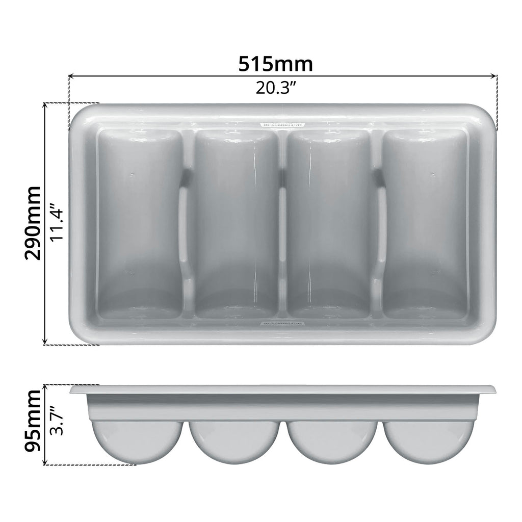 Cutlery Tray (515 x 290mm) - Asters Maldives