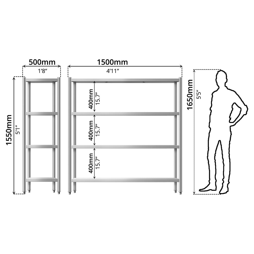 Shelf SS (150cm) - Asters Maldives