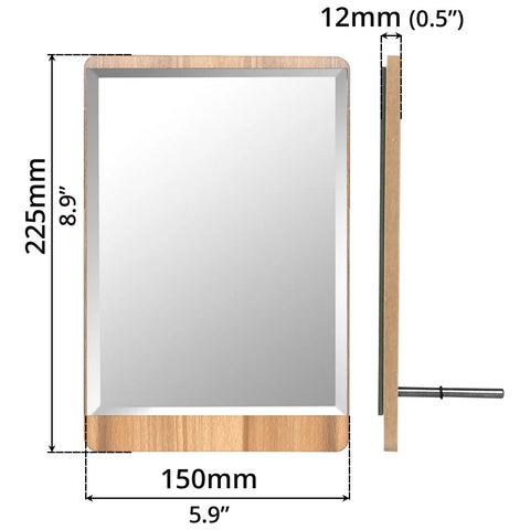 Mirror (15 x 22cm) - Asters Maldives