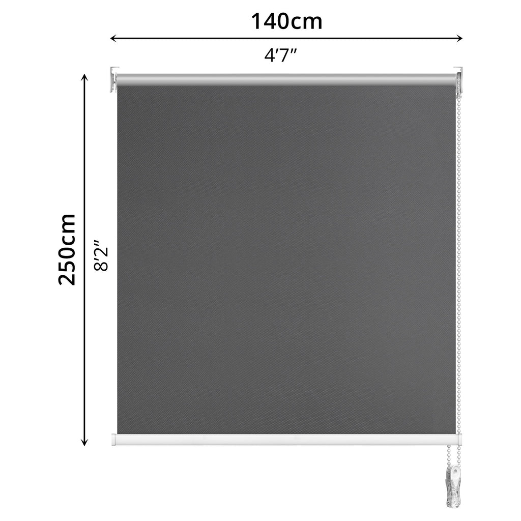 Blackout Roller Blind (140 x 250cm) - Asters Maldives