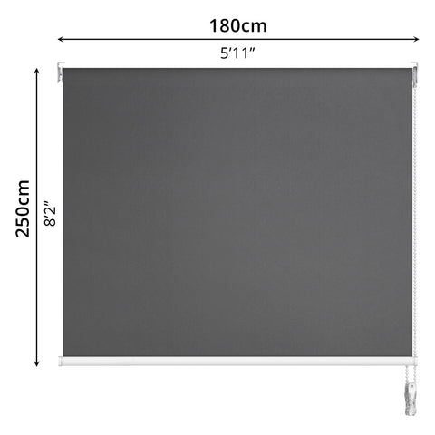 Blackout Roller Blind (180 x 250cm) - Asters Maldives