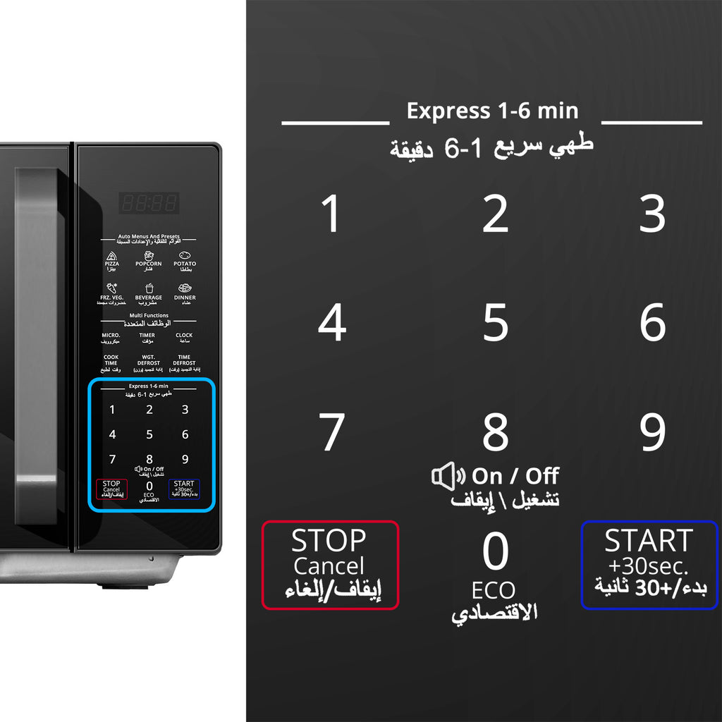 Microwave Oven (29L) - Asters Maldives