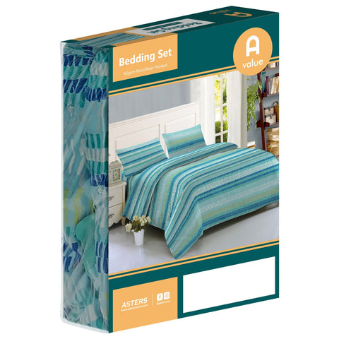 Fitted Sheet Set (Queen) - Asters Maldives