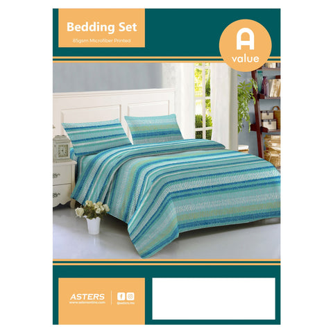 Bedding Set (Queen) - Asters Maldives