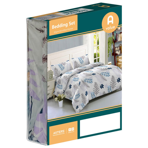Bedding Set (Queen) - Asters Maldives