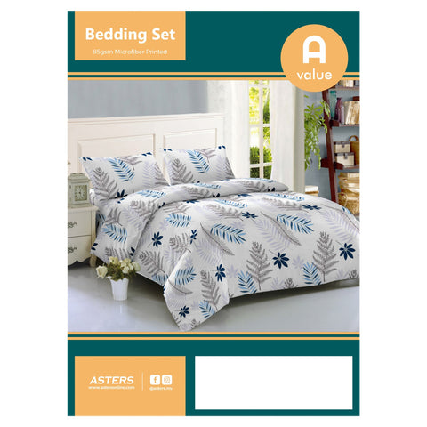 Bedding Set (Queen) - Asters Maldives