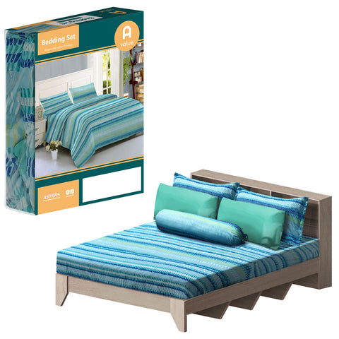 Fitted Sheet Set (Queen) - Asters Maldives