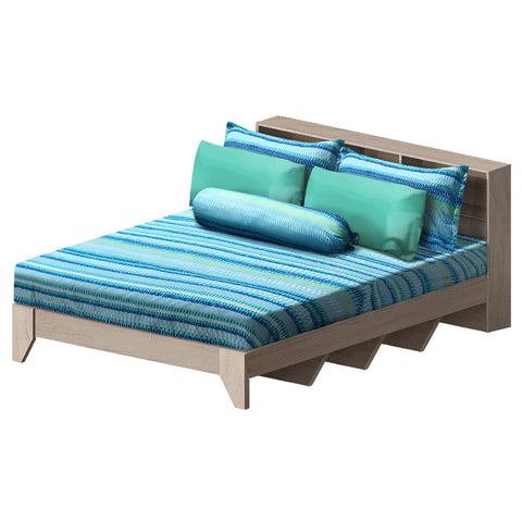 Fitted Sheet Set (Queen) - Asters Maldives