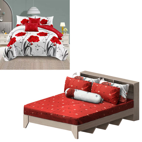 Bedding Set (Queen) - Asters Maldives