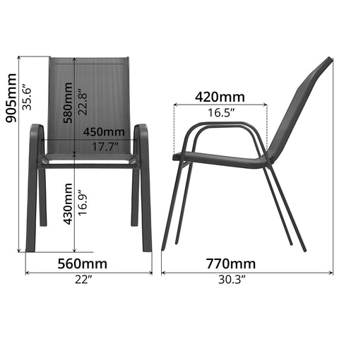 Dining Chair (4 PCs) - Asters Maldives