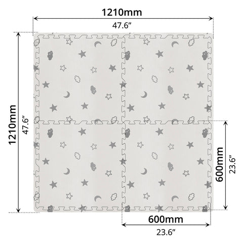 Baby Playmat (4 PCs) - Asters Maldives