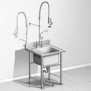 Kitchen Sink with Faucet (2 PCs) - Asters Maldives