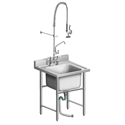 Kitchen Sink with Faucet (2 PCs) - Asters Maldives