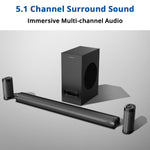 5.1ch Sound Bar + Subwoofer - Asters Maldives