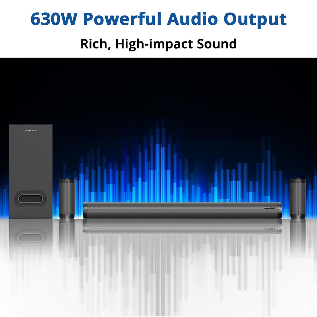 5.1ch Sound Bar + Subwoofer - Asters Maldives