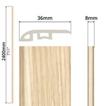 Flooring Profile Reducer (7'11") - Asters Maldives