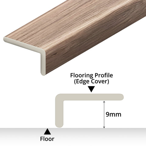 Flooring Profile Edge Cover (7'11") - Asters Maldives