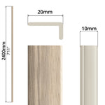 Flooring Profile Edge Cover (7'11") - Asters Maldives