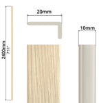 Flooring Profile Edge Cover (7'11") - Asters Maldives