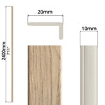 Flooring Profile Edge Cover (7'11") - Asters Maldives