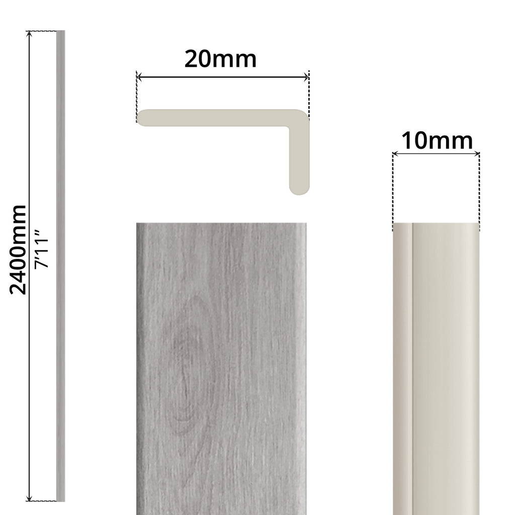 Flooring Profile Edge Cover (7'11") - Asters Maldives