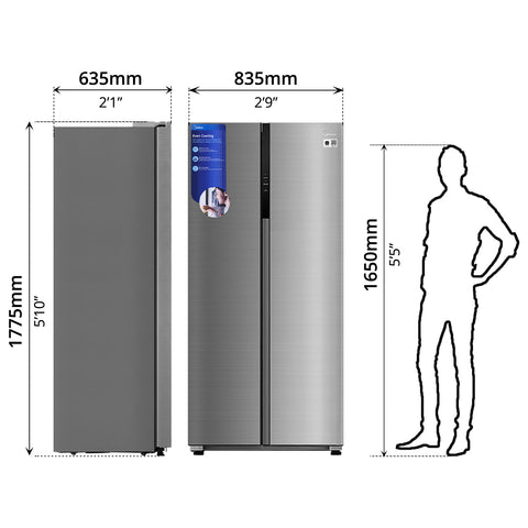 Refrigerator, Inverter (460L) - Asters Maldives
