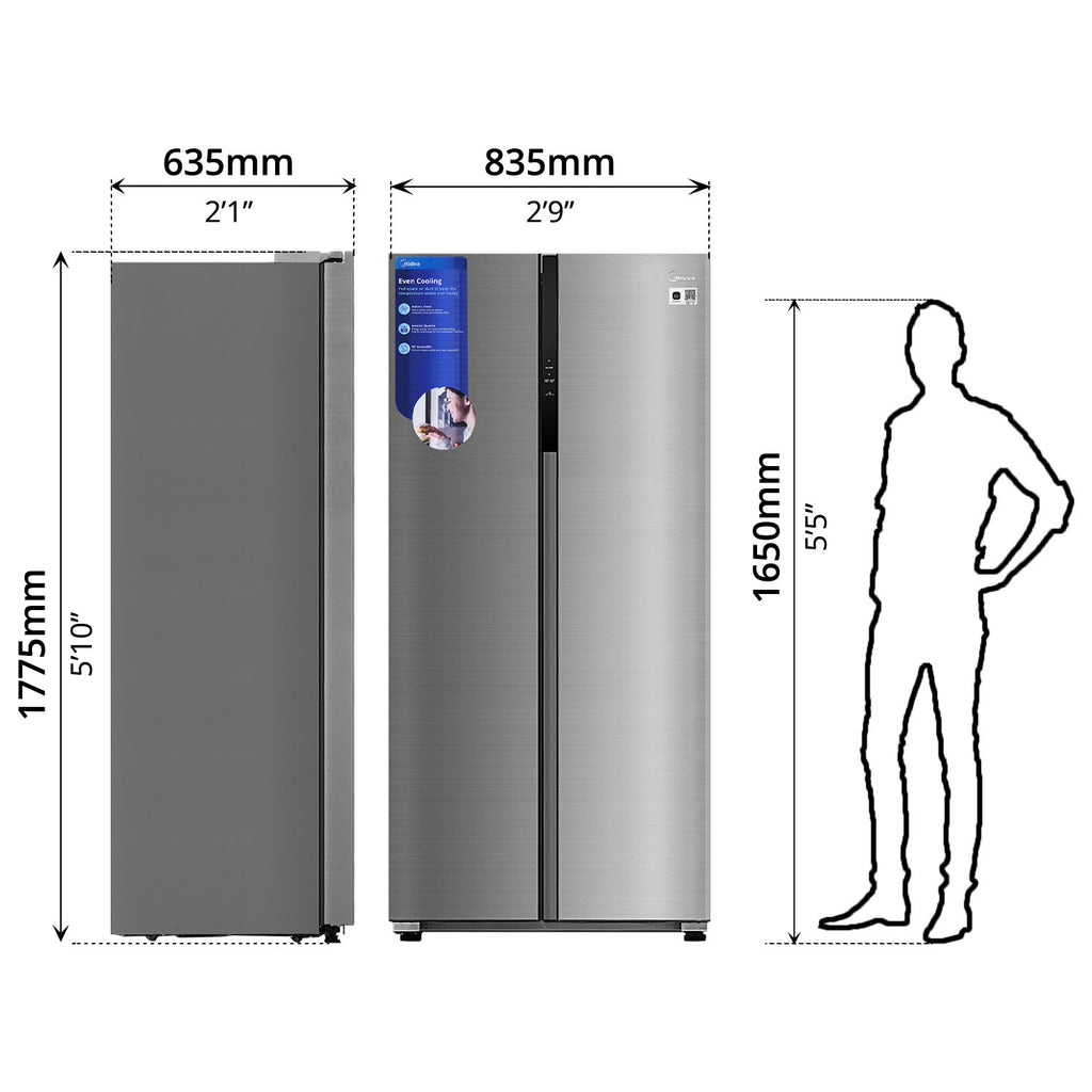Refrigerator, Inverter (460L) - Asters Maldives
