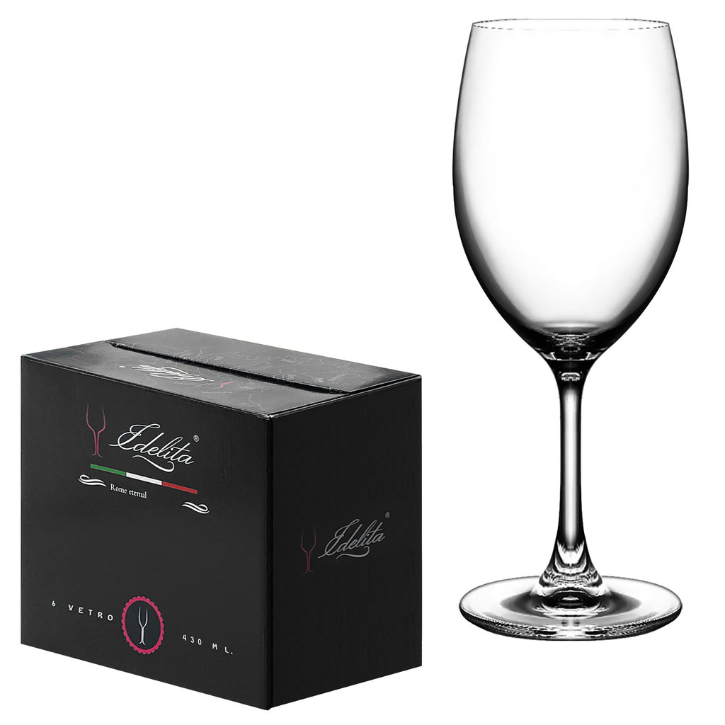 6-pcs Wine Glass (430ml) - Asters Maldives