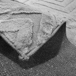 Faux Rabbit Fur Rug (120 x 170cm) - Asters Maldives