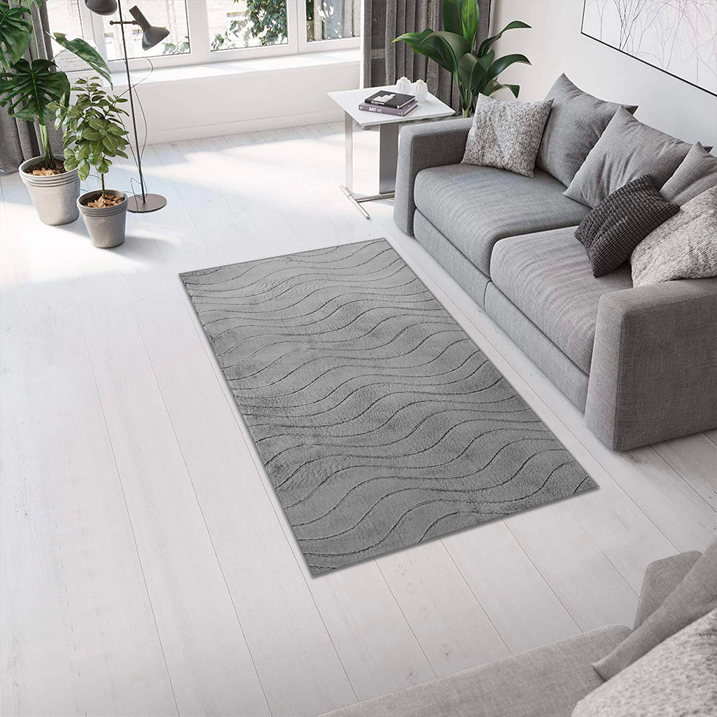 Faux Rabbit Fur Rug (80 x 150cm) - Asters Maldives