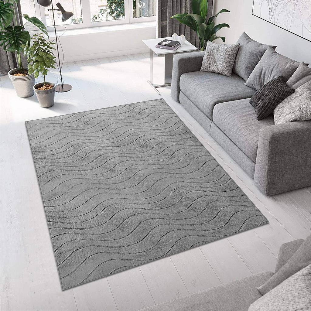 Faux Rabbit Fur Rug (120 x 170cm) - Asters Maldives