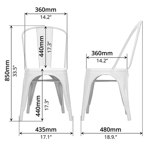 Dining Chair (4 PCs) - Asters Maldives