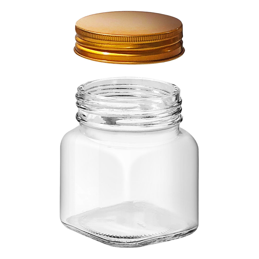 18-pcs Glass Jar (100ml) - Asters Maldives