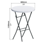 Bar Folding Table (Ø2'8") - Asters Maldives
